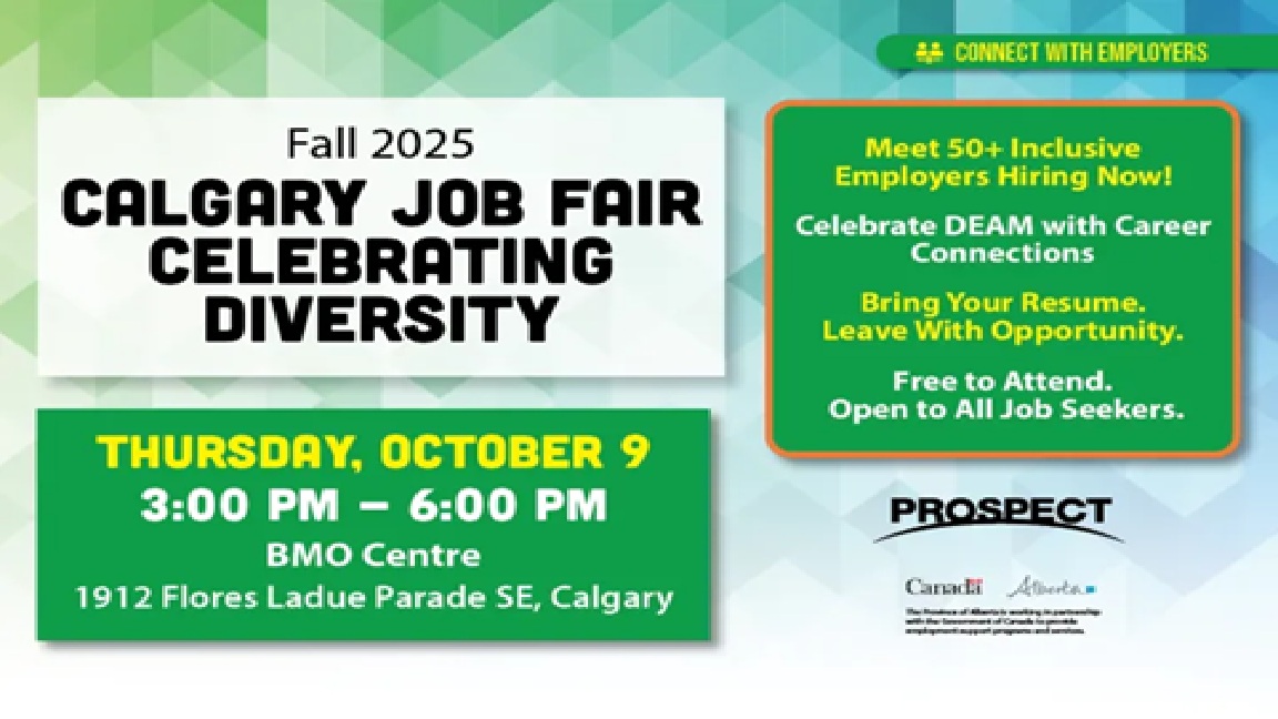 Calgary Job Fair October 9, 2025